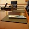 Dacasso Black Leatherette 20" x 16" Conference Table Pad PR-1031 - alternate 2